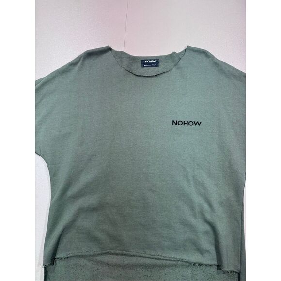 NoHow Raw Edge High-Low Top - Picture 2 of 10